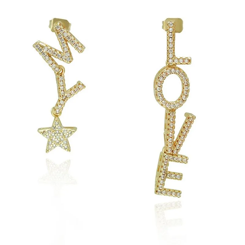 Сережки Ladies My Love Initial