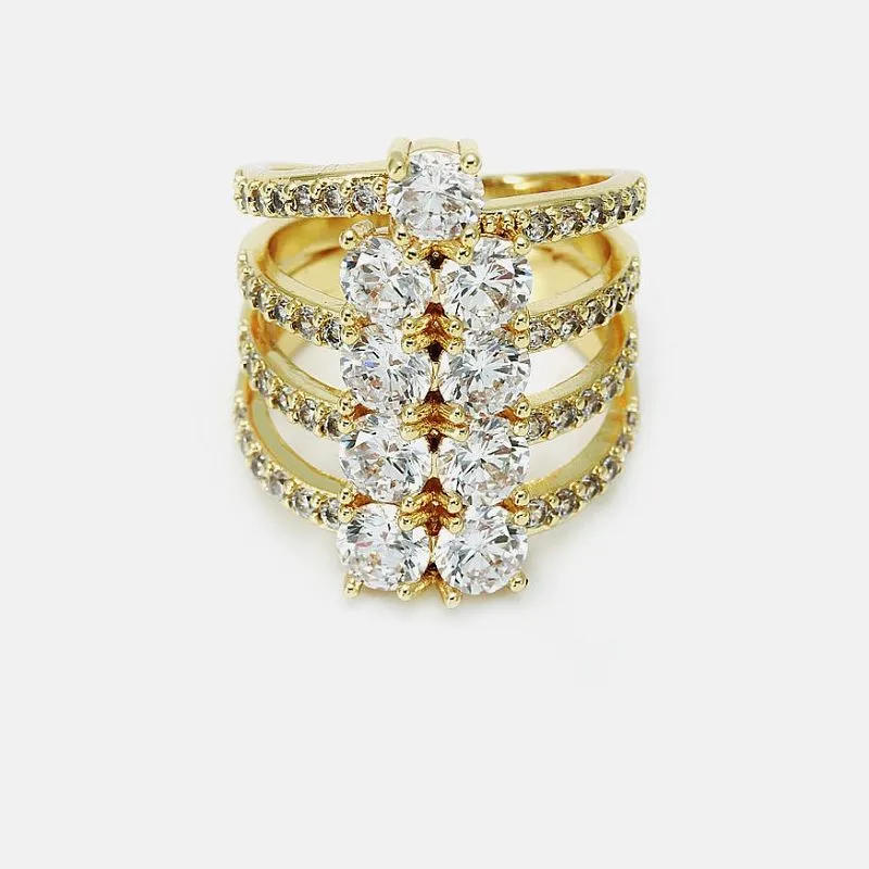 Модний набір каблучок класу люкс