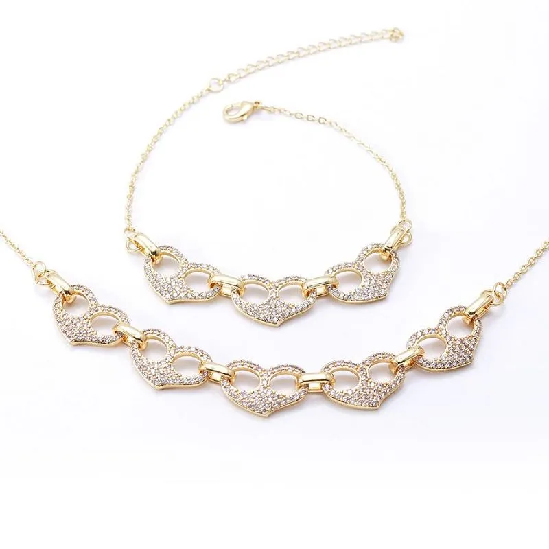 Намисто Браслет Серце Набір прикрас