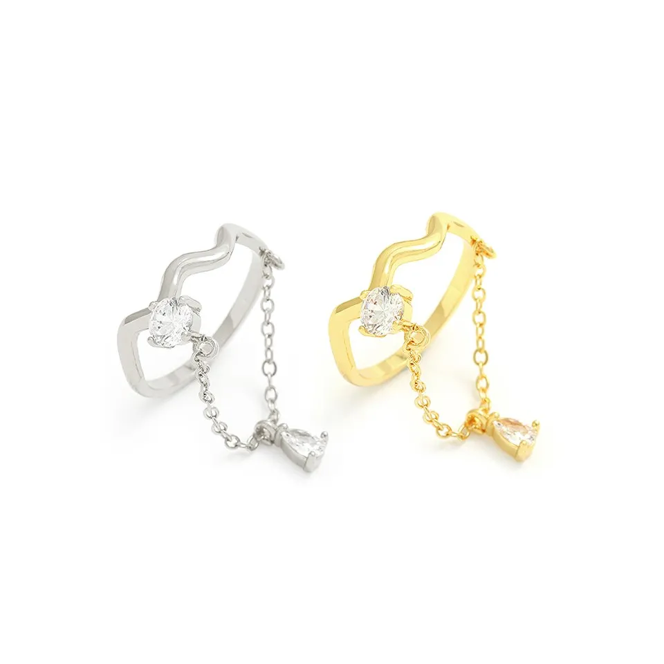 Нове модне жіноче кільце Cz