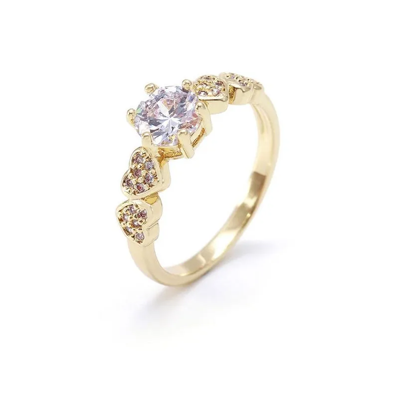 Романтичний срібний дизайн обручки